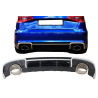 Rear Bumper Valance Diffuser & Exhaust Tips suitable for AUDI A3 8V Hatchback Sportback (2012-2015) RS3 Design Rear Bumper Valance Diffuser & Exhaust Tips suitable for AUDI A3 8V Hatchback Sportback (2012-2015) RS3 Design