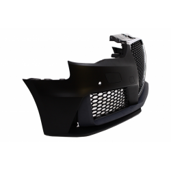 Front Bumper suitable for AUDI A3 8V (2012-2015) 5D Hatchback Sportback RS3 Look Chrome Black