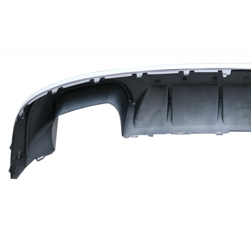 Rear Bumper Valance Diffuser suitable for AUDI A3 8V Facelift Hatchback Sportback (2016-2019) Standard Bumper (SE) S3 Design