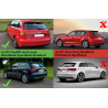 Rear Bumper Valance Diffuser suitable for AUDI A3 8V Facelift Hatchback Sportback (2016-2019) Standard Bumper (SE) S3 Design Rear Bumper Valance Diffuser suitable for AUDI A3 8V Facelift Hatchback Sportback (2016-2019) Standard Bumper (SE) S3 Design