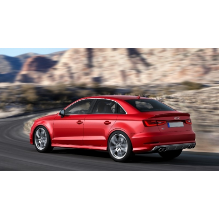 Suitable for AUDI A3 8V Sedan (2012-2015) Rear Bumper Valance Diffuser S3 Design Suitable for AUDI A3 8V Sedan (2012-2015) Rear Bumper Valance Diffuser S3 Design