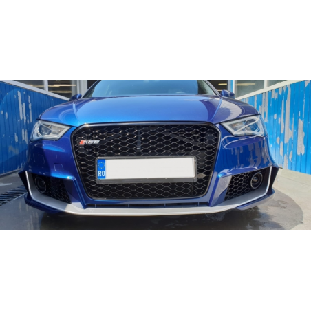 Front Bumper suitable for AUDI A3 8V (2012-2015) Sedan/ Saloon / Convertible RS3 Brilliant Black Design Front Bumper suitable for AUDI A3 8V (2012-2015) Sedan/ Saloon / Convertible RS3 Brilliant Black Design