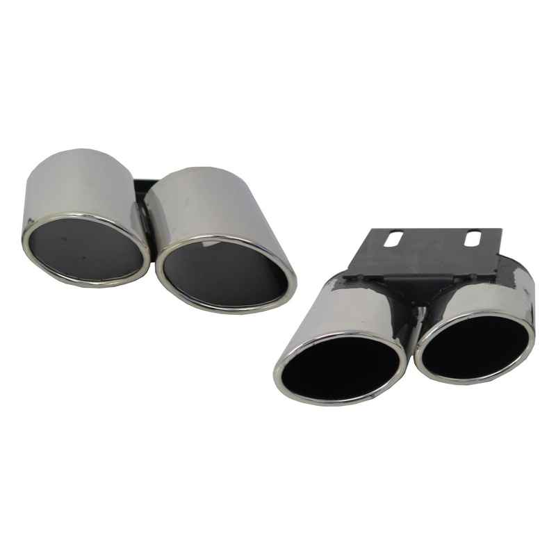 Exhaust Muffler Tips Tail Pipes suitable for AUDI A3 8V Sedan Sportback Coupe (2012-2017) S3 Quad Design