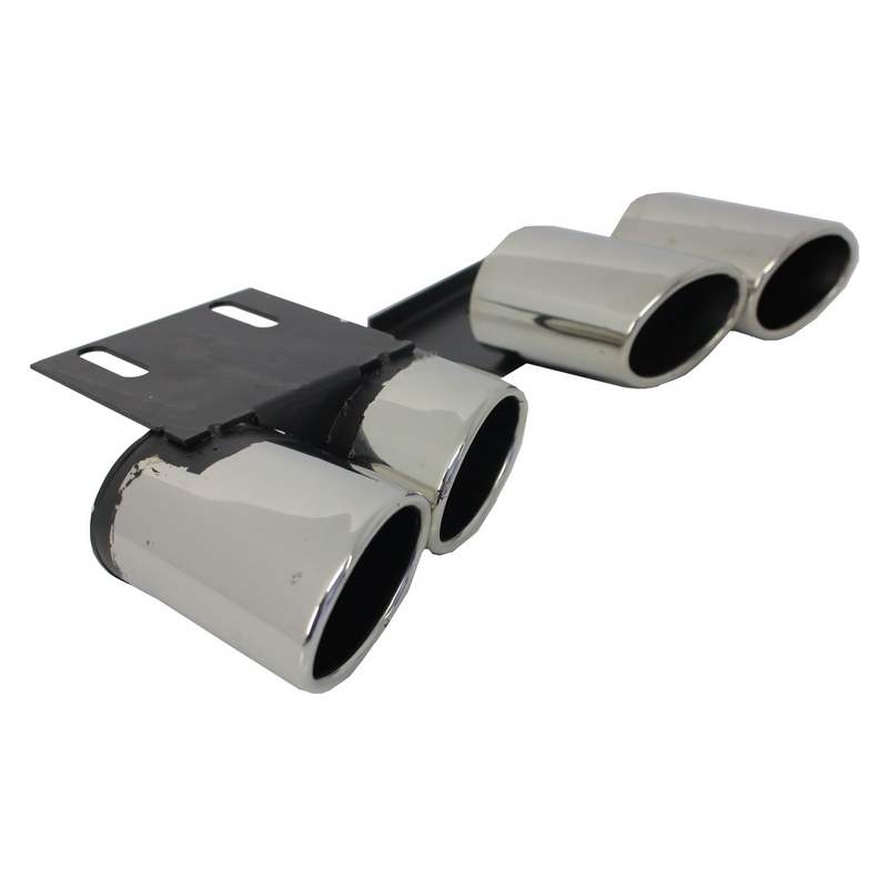 Exhaust Muffler Tips Tail Pipes suitable for AUDI A3 8V Sedan Sportback Coupe (2012-2017) S3 Quad Design