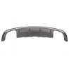 Rear Bumper Valance Air Diffuser suitable for AUDI A3 8V Sedan (2012-2015) S3 Design With Double Outlet Exhaust Tips Rear Bumper Valance Air Diffuser suitable for AUDI A3 8V Sedan (2012-2015) S3 Design With Double Outlet Exhaust Tips