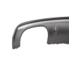 Rear Bumper Valance Air Diffuser suitable for AUDI A3 8V Sedan (2012-2015) S3 Design With Double Outlet Exhaust Tips Rear Bumper Valance Air Diffuser suitable for AUDI A3 8V Sedan (2012-2015) S3 Design With Double Outlet Exhaust Tips