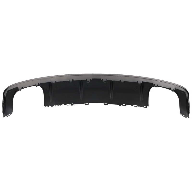 Rear Bumper Valance Air Diffuser suitable for AUDI A3 8V Sedan (2012-2015) S3 Design With Double Outlet Exhaust Tips