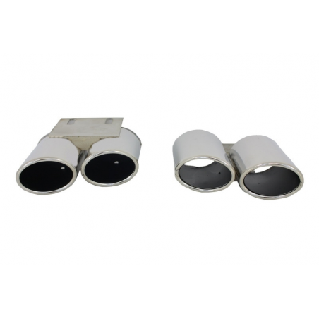 Rear Bumper Valance Air Diffuser suitable for AUDI A3 8V Sedan (2012-2015) S3 Design With Double Outlet Exhaust Tips Rear Bumper Valance Air Diffuser suitable for AUDI A3 8V Sedan (2012-2015) S3 Design With Double Outlet Exhaust Tips