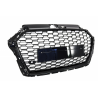 Badgeless Front Grille suitable for AUDI A3 8V Facelift (2017-2018) RS3 Design Piano Black Badgeless Front Grille suitable for AUDI A3 8V Facelift (2017-2018) RS3 Design Piano Black