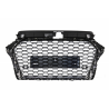 Badgeless Front Grille suitable for AUDI A3 8V Facelift (2017-2018) RS3 Design Piano Black Badgeless Front Grille suitable for AUDI A3 8V Facelift (2017-2018) RS3 Design Piano Black