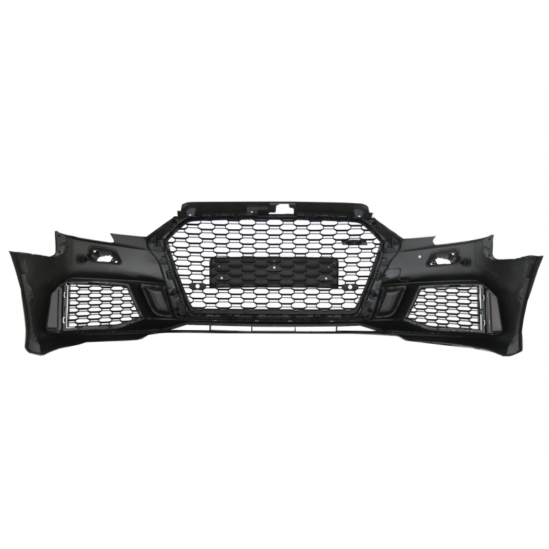 Front Bumper suitable for AUDI A3 8V Facelift (2016-2019) Sedan/Cabrio RS3 Brilliant Black Design