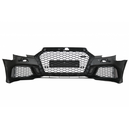 Front Bumper suitable for AUDI A3 8V Facelift (2016-2019) Sedan/Cabrio RS3 Brilliant Black Design Front Bumper suitable for AUDI A3 8V Facelift (2016-2019) Sedan/Cabrio RS3 Brilliant Black Design