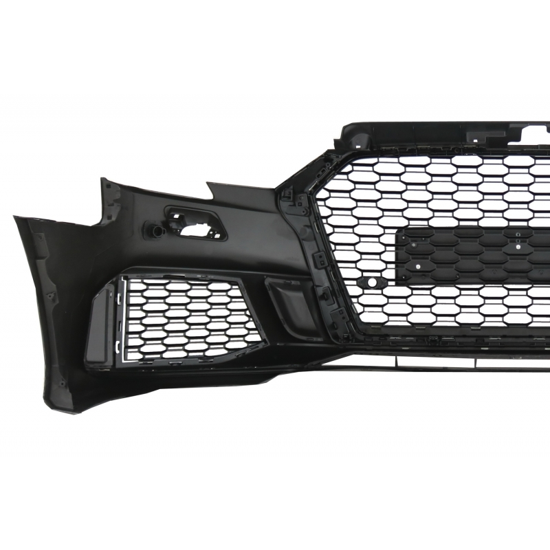 Front Bumper suitable for AUDI A3 8V Facelift (2016-2019) Sedan/Cabrio RS3 Brilliant Black Design