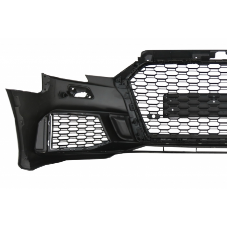 Front Bumper suitable for AUDI A3 8V Facelift (2016-2019) Sedan/Cabrio RS3 Brilliant Black Design Front Bumper suitable for AUDI A3 8V Facelift (2016-2019) Sedan/Cabrio RS3 Brilliant Black Design