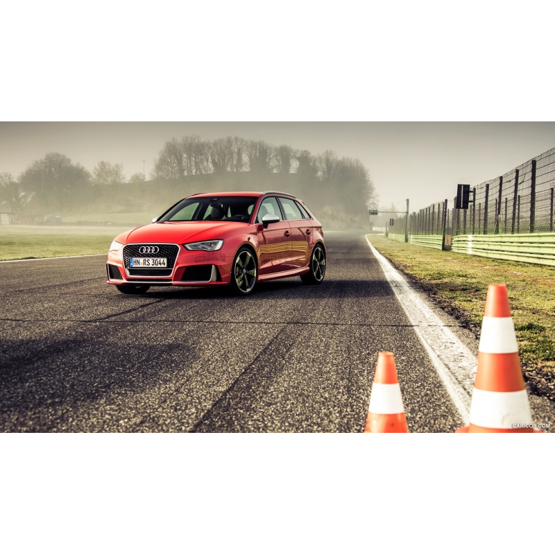 Front Bumper suitable for AUDI A3 8V Facelift (2016-2019) Sedan/Cabrio RS3 Brilliant Black Design