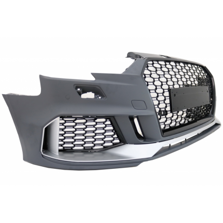 Front Bumper suitable for AUDI A3 8V Facelift (2016-2019) Sedan/Cabrio RS3 Brilliant Black Design Front Bumper suitable for AUDI A3 8V Facelift (2016-2019) Sedan/Cabrio RS3 Brilliant Black Design