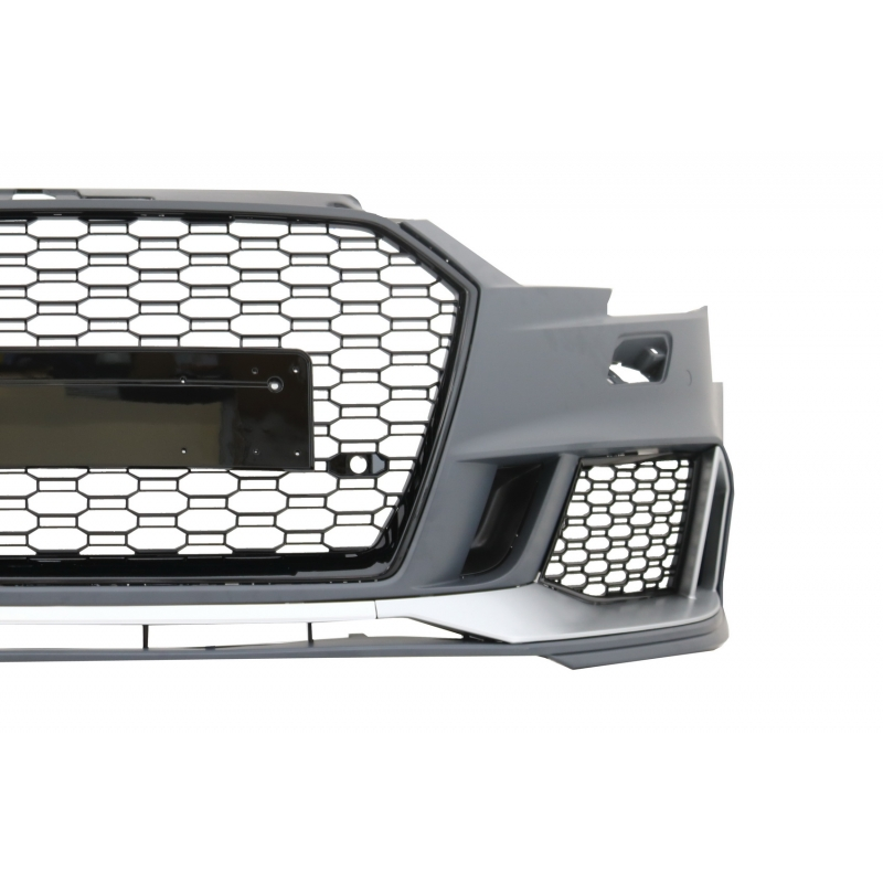 Front Bumper suitable for AUDI A3 8V Facelift (2016-2019) Sedan/Cabrio RS3 Brilliant Black Design