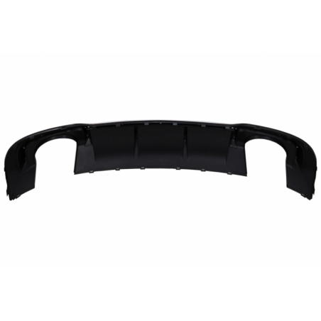 Rear Bumper Valance Diffuser & Exhaust Tips suitable for AUDI A3 8V Facelift (2016-2019) Sline Sedan RS3 Design Sport Bumper Rear Bumper Valance Diffuser & Exhaust Tips suitable for AUDI A3 8V Facelift (2016-2019) Sline Sedan RS3 Design Sport Bumper