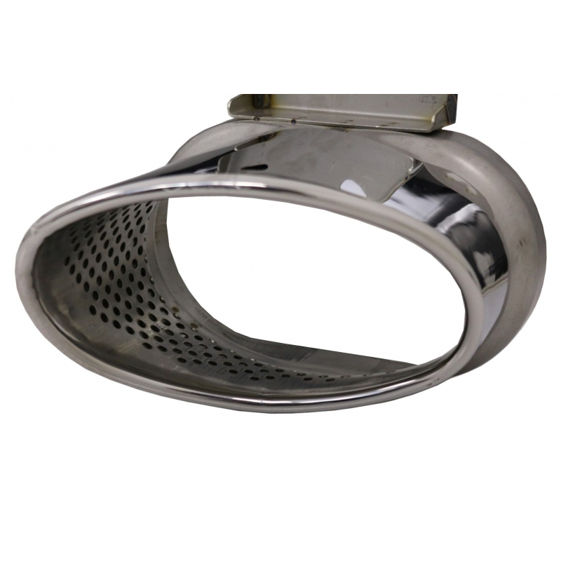 Rear Bumper Valance Diffuser & Exhaust Tips suitable for AUDI A3 8V Facelift (2016-2019) Sline Sedan RS3 Design Sport Bumper