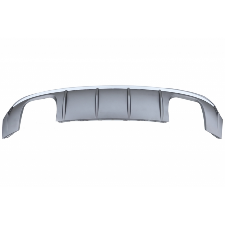 Rear Bumper Valance Diffuser suitable for AUDI A3 8V Facelift (2016-2019) S-Line Bumper Sedan Convertible S3 Design Rear Bumper Valance Diffuser suitable for AUDI A3 8V Facelift (2016-2019) S-Line Bumper Sedan Convertible S3 Design