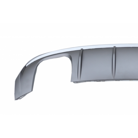 Rear Bumper Valance Diffuser suitable for AUDI A3 8V Facelift (2016-2019) S-Line Bumper Sedan Convertible S3 Design Rear Bumper Valance Diffuser suitable for AUDI A3 8V Facelift (2016-2019) S-Line Bumper Sedan Convertible S3 Design
