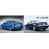 Rear Bumper Valance Diffuser suitable for AUDI A3 8V Facelift (2016-2019) S-Line Bumper Sedan Convertible S3 Design Rear Bumper Valance Diffuser suitable for AUDI A3 8V Facelift (2016-2019) S-Line Bumper Sedan Convertible S3 Design