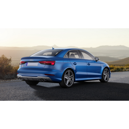 Rear Bumper Valance Diffuser suitable for AUDI A3 8V Facelift (2016-2019) S-Line Bumper Sedan Convertible S3 Design Rear Bumper Valance Diffuser suitable for AUDI A3 8V Facelift (2016-2019) S-Line Bumper Sedan Convertible S3 Design