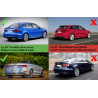 Rear Bumper Valance Diffuser suitable for AUDI A3 8V Facelift (2016-2019) S-Line Bumper Sedan Convertible S3 Design Rear Bumper Valance Diffuser suitable for AUDI A3 8V Facelift (2016-2019) S-Line Bumper Sedan Convertible S3 Design