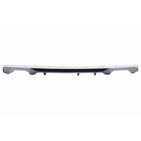 Rear Bumper Valance Diffuser suitable for AUDI A3 8V Facelift Sedan/Convertible (2016-2019) Standard Bumper (SE) S3 Design