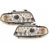 DAYLINE Headlights suitable for AUDI A4 B5 95-98 LED DRL Design Chrome DAYLINE Headlights suitable for AUDI A4 B5 95-98 LED DRL Design Chrome