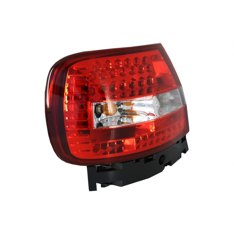 LED Taillights suitable for AUDI A4 (1994-2000) Red White