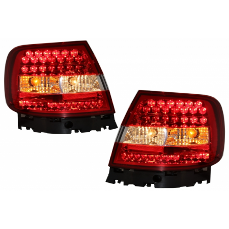 LED Taillights suitable for AUDI A4 (1994-2000) Red White LED Taillights suitable for AUDI A4 (1994-2000) Red White