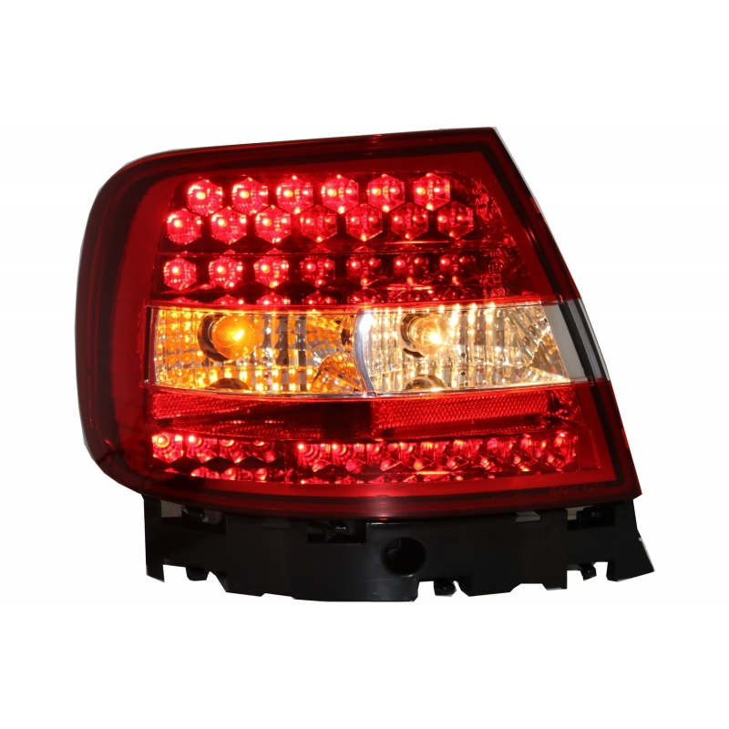 LED Taillights suitable for AUDI A4 (1994-2000) Red White