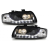 DAYLINE Headlights suitable for AUDI A4 8E 01-04 LED DRL Optic Black DAYLINE Headlights suitable for AUDI A4 8E 01-04 LED DRL Optic Black