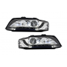 DAYLINE Headlights suitable for AUDI A4 8E (2001-2004) LED DRL Look Black DAYLINE Headlights suitable for AUDI A4 8E (2001-2004) LED DRL Look Black