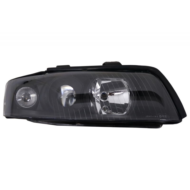 Headlights suitable for AUDI A4 B6 (2000-2004) RHD / LHD Drive Black