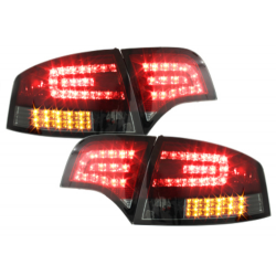Taillights LED suitable for AUDI A4 B7 Limousine (2004-2008) LED BLINKER Red/ Smoke