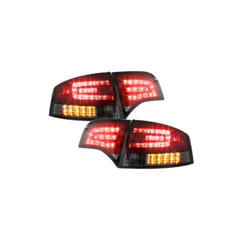 Taillights LED suitable for AUDI A4 B7 Limousine (2004-2008) LED BLINKER Red/ Smoke Taillights LED suitable for AUDI A4 B7 Limousine (2004-2008) LED BLINKER Red/ Smoke