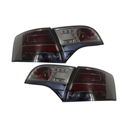 LED taillights suitable for AUDI A4 B7 Avant 2004-2008 LED Indicators Smoke Black