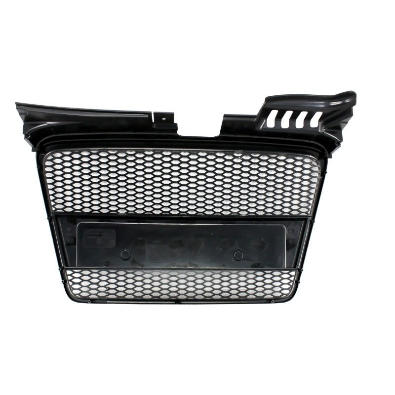 Badgeless Front Grille suitable for AUDI A4 B7 (2004-2008) RS4 Matte Black