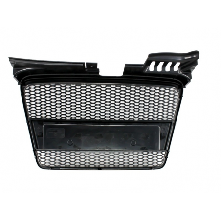 Badgeless Front Grille suitable for AUDI A4 B7 (2004-2008) RS4 Matte Black Badgeless Front Grille suitable for AUDI A4 B7 (2004-2008) RS4 Matte Black