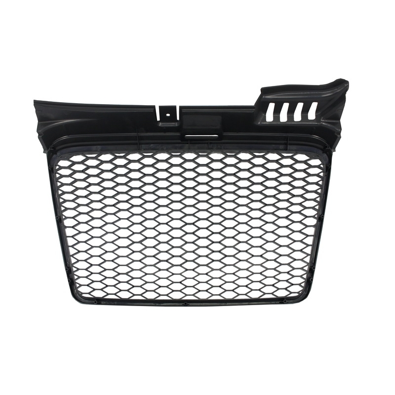 Badgeless Front Grille suitable for AUDI A4 B7 (2004-2008) RS4 Piano Black