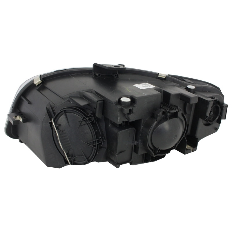 Headlight Replacement suitable for AUDI A4 B7 (2004-2008) Black Right Side