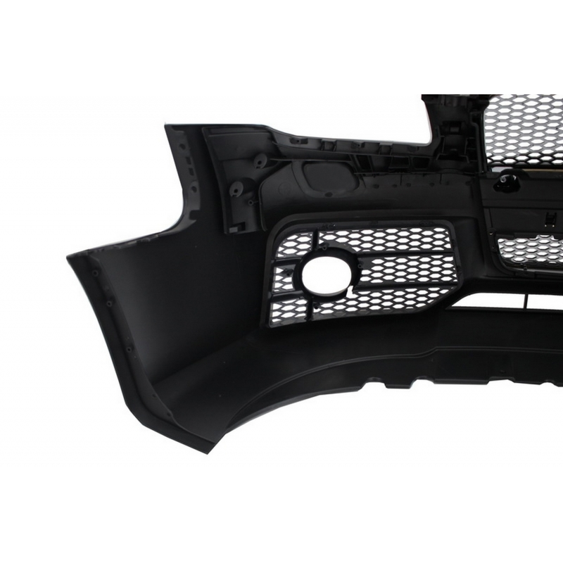 Front Bumper with Front Grille suitable for AUDI A4 B7 (2004-2008) RS4 Design Chrome and Black