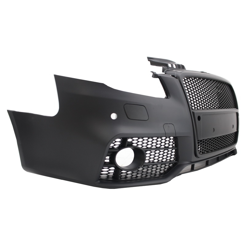 Front Bumper with Front Grille suitable for AUDI A4 B7 (2004-2008) RS4 Design Black