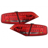 LED taillights suitable for AUDI A4 B8 8K Lim. 07+_red/crystal LED taillights suitable for AUDI A4 B8 8K Lim. 07+_red/crystal