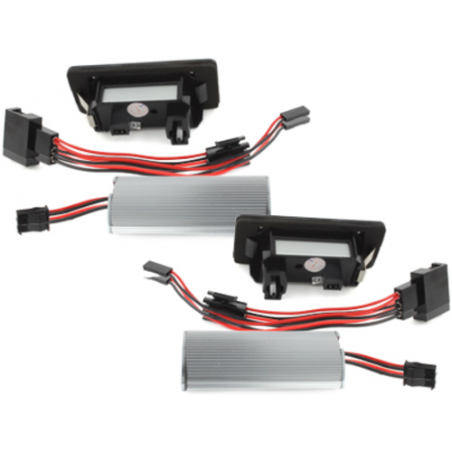 LED License Plate Lights suitable for AUDI A1 8X, A3 8V, A4/S4 8K, A5/S5 8T, A6 4G/C7, A7 4G/C7, TT 8J, Q3, Q5 LED License Plate Lights suitable for AUDI A1 8X, A3 8V, A4/S4 8K, A5/S5 8T, A6 4G/C7, A7 4G/C7, TT 8J, Q3, Q5