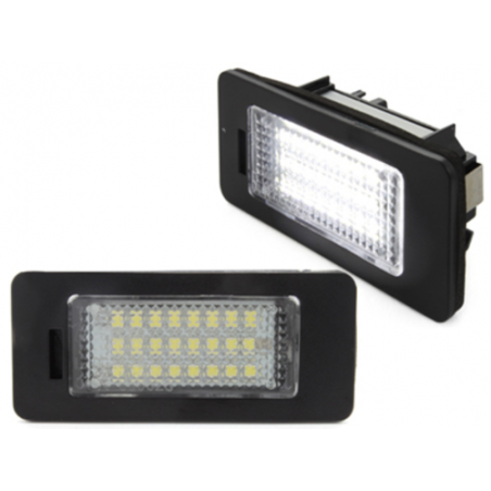 LED License Plate Lights suitable for AUDI A1 8X, A3 8V, A4/S4 8K, A5/S5 8T, A6 4G/C7, A7 4G/C7, TT 8J, Q3, Q5 LED License Plate Lights suitable for AUDI A1 8X, A3 8V, A4/S4 8K, A5/S5 8T, A6 4G/C7, A7 4G/C7, TT 8J, Q3, Q5