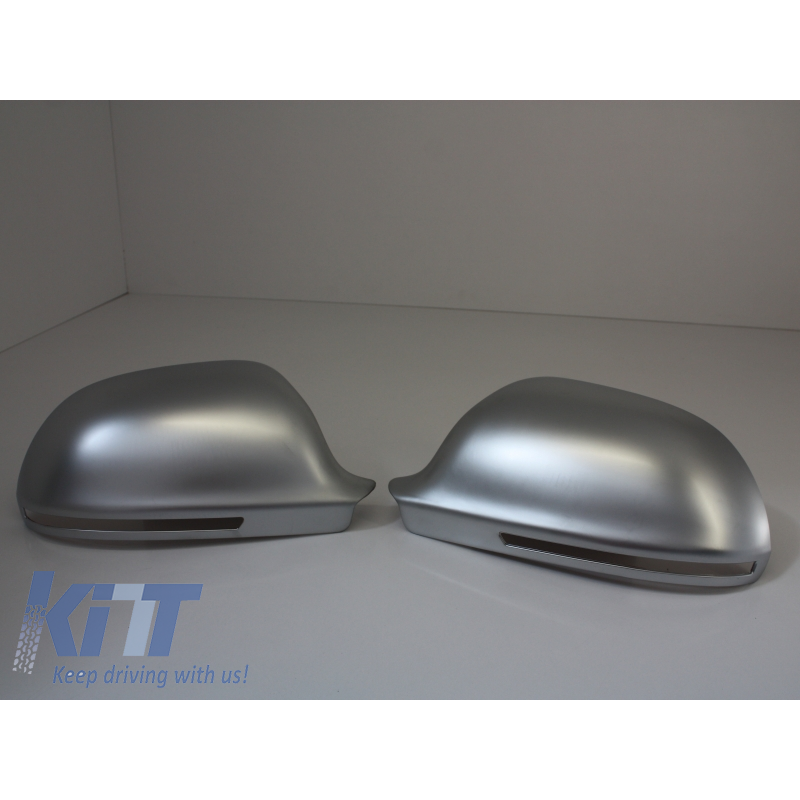 3M Adhesive Mirror caps covers suitable for AUDI A3 8P, A4 B8, A6 4F Facelift, A5 S5 RS5, A8