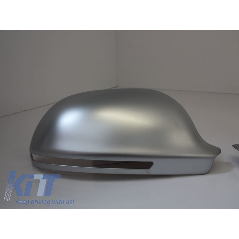 3M Adhesive Mirror caps covers suitable for AUDI A3 8P, A4 B8, A6 4F Facelift, A5 S5 RS5, A8